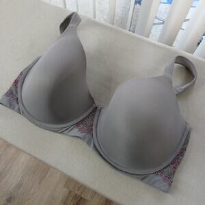 Leading Lady Brigitte Lace Lightly Padded Underwire T-Shirt Bra 38DDD Style 5214